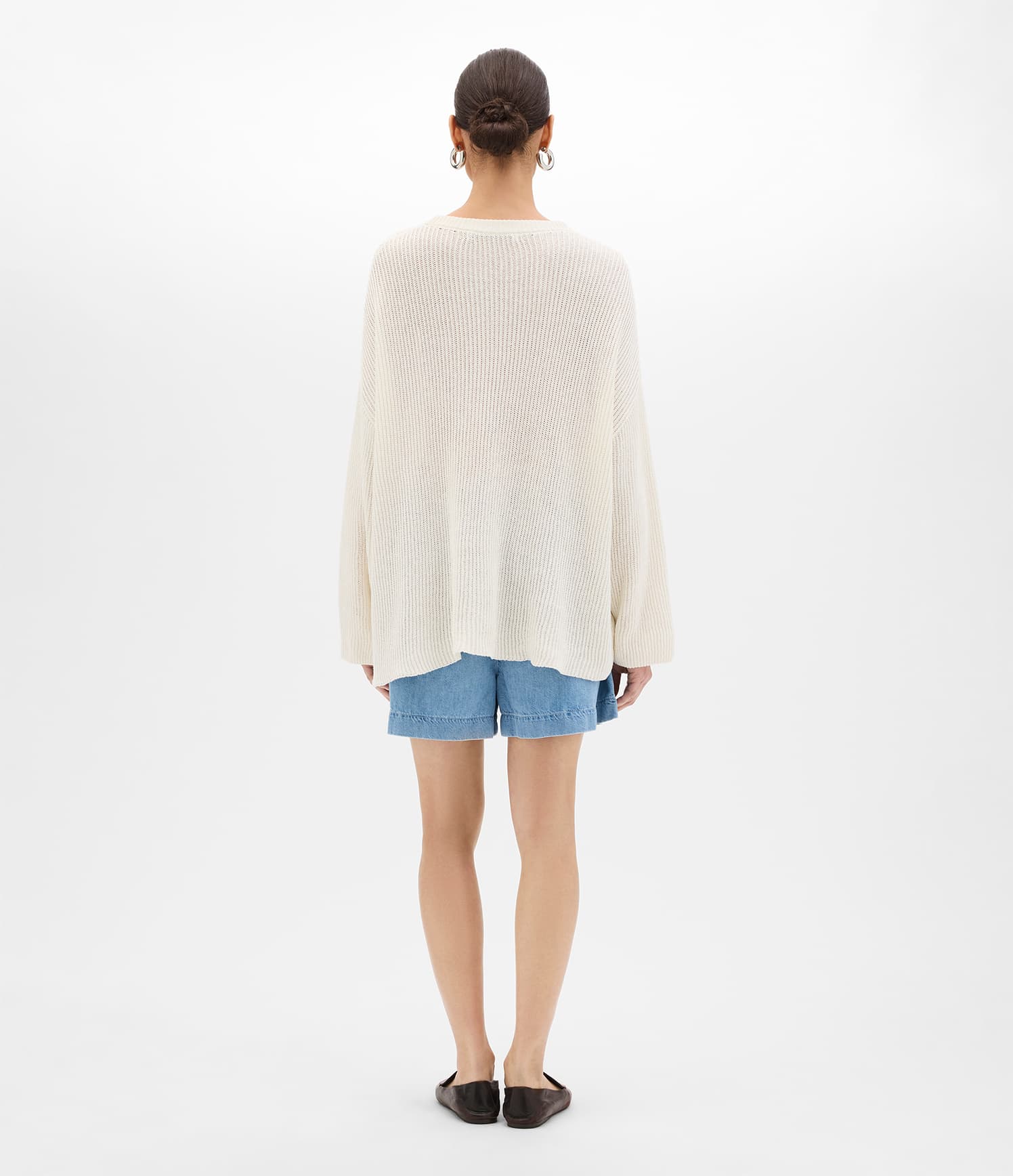Chambray Drawcord Short | Light Blue Wash