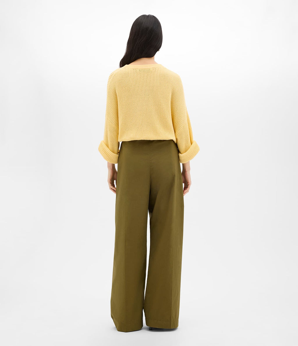 Draped Crew Knit | Sun