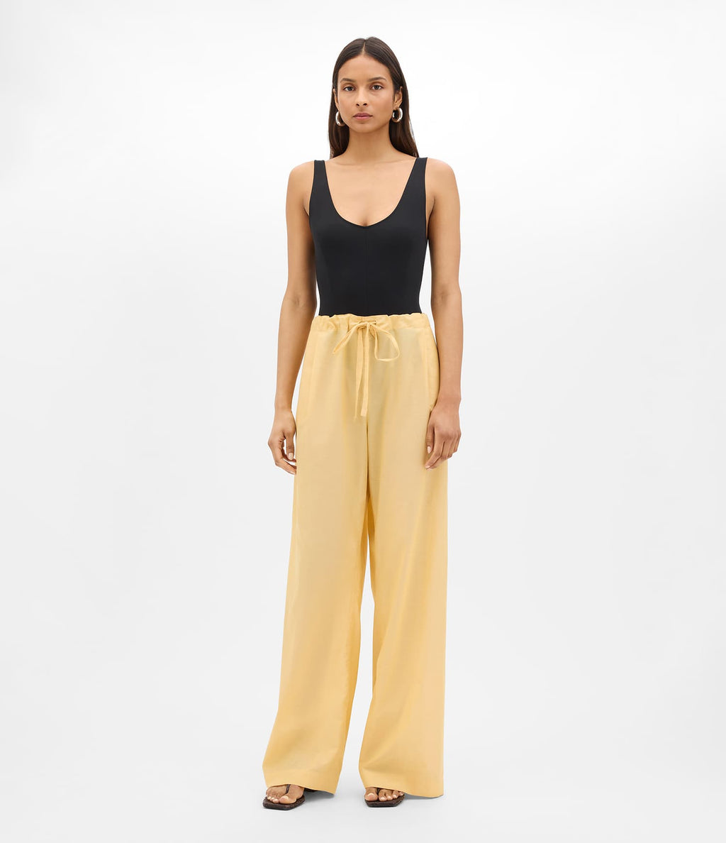 Voile Drawcord Pant | Mimosa