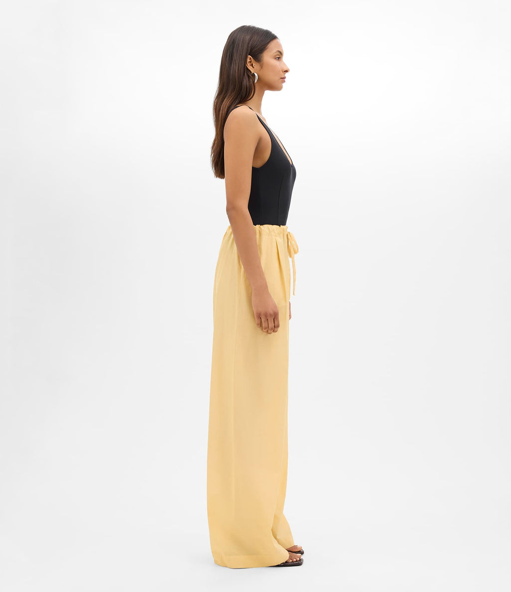 Voile Drawcord Pant | Mimosa