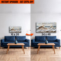 Upgrade Your 20x10 Inches 'Ocean Waves Wall Art' Canvas To 48x24 Inches