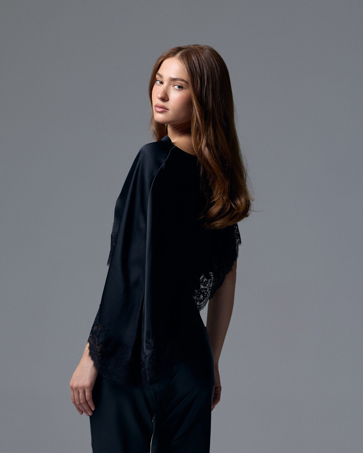Stella Silk Cape