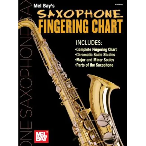 Saxophone Fingering Chart - Paperback