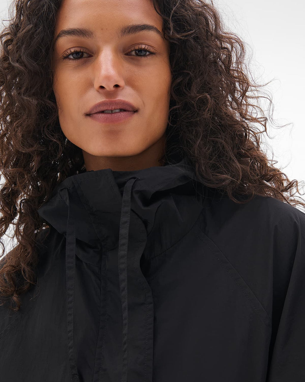 Recycled Nylon Anorak | Black