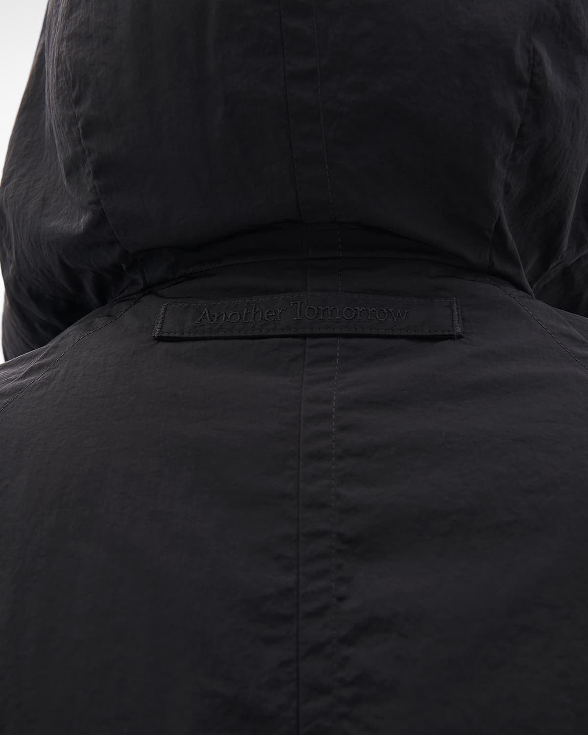 Recycled Nylon Short Blouson | Black