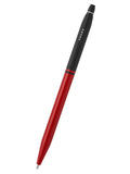 Click™ Tuxedo Satin Metallic Red Ballpoint Pen