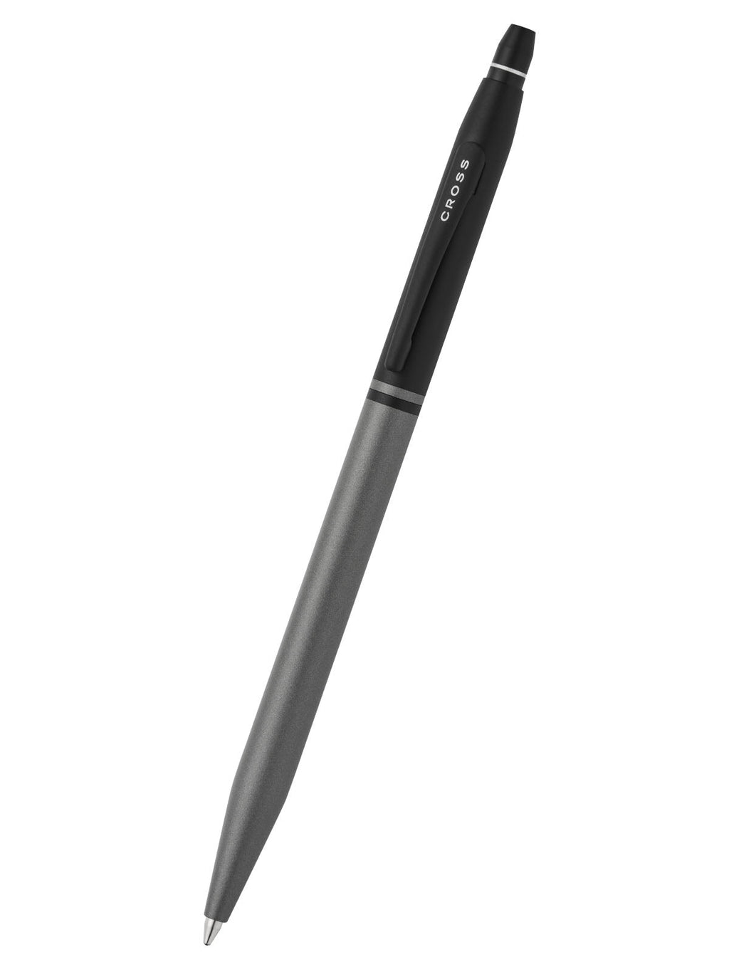 Click™ Tuxedo Satin Metallic Gray Ballpoint Pen