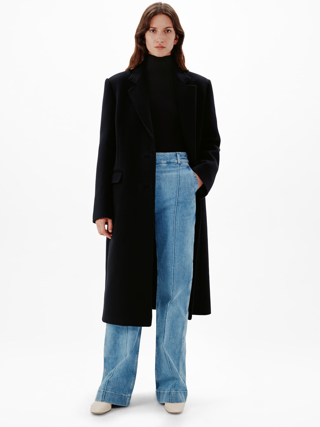 Turtleneck Bodysuit | Black