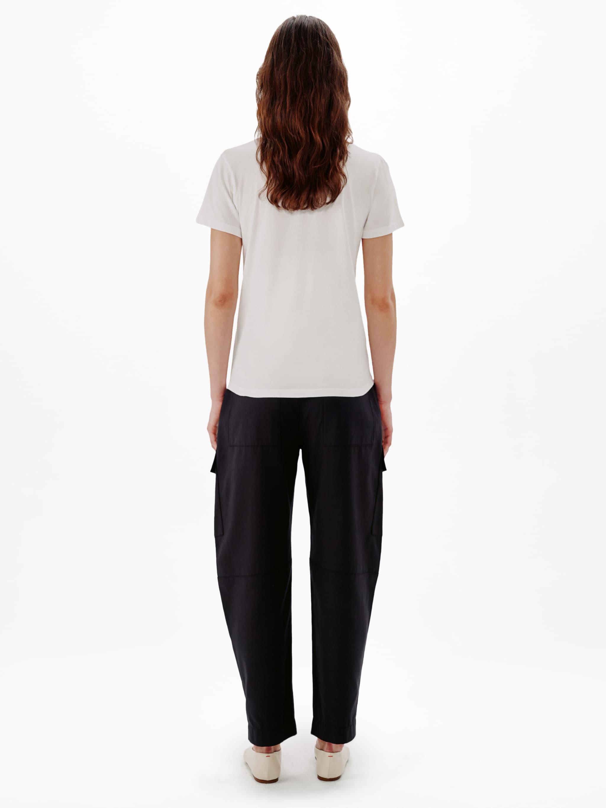 V-Neck Tee | White