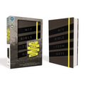 NIV, Bible for Teen Guys, Leathersoft, Charcoal, Elastic Closure: Building Faith, Wisdom and Strength - Imitation Leather