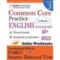 Common Core Practice - 3rd Grade English Language Arts: Workbooks to Prepare for the PARCC or Smarter Balanced Test - Paperback