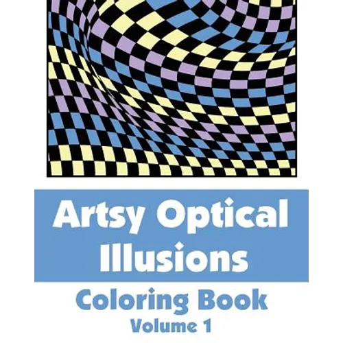 Artsy Optical Illusions Coloring Book - Paperback