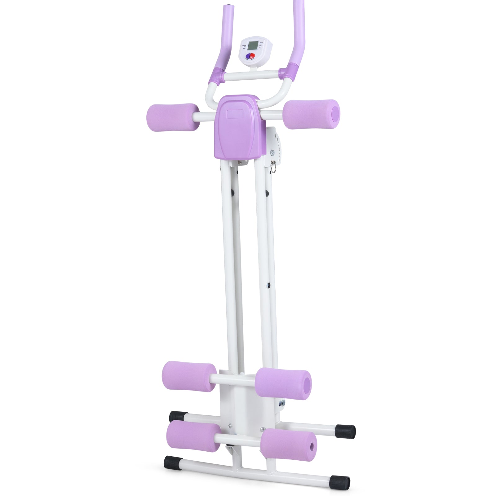 Ab Workout Equipment Foldable Abdominal Trainer Adjustable Ab Machine