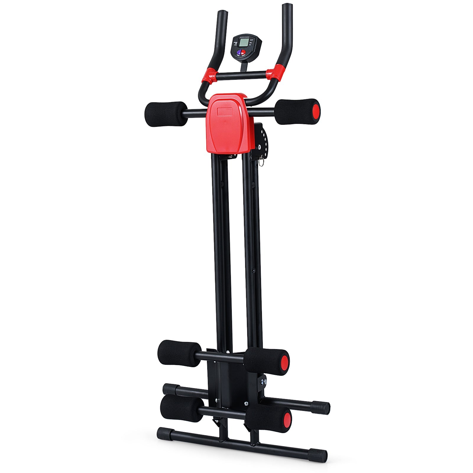 Ab Workout Equipment Foldable Abdominal Trainer Adjustable Ab Machine