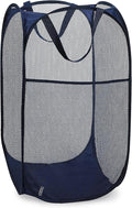 Abstract Laundry Pop-Up Hamper 14x14x24" Blue