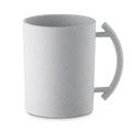 Acrylic Washing Cup White with white handles