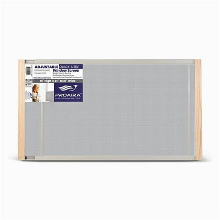 Adjustable Window Screen 15''  21''-37'' Wide