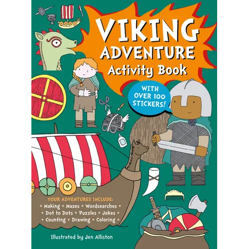 Viking Adventure Activity Book - Paperback