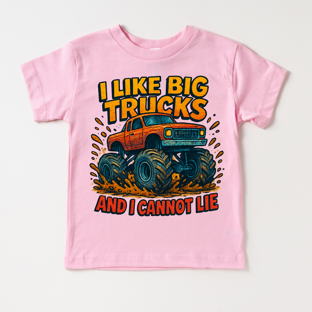 I Like Big Trucks And I Cannot Lie Shirt - Monster Truck Tee