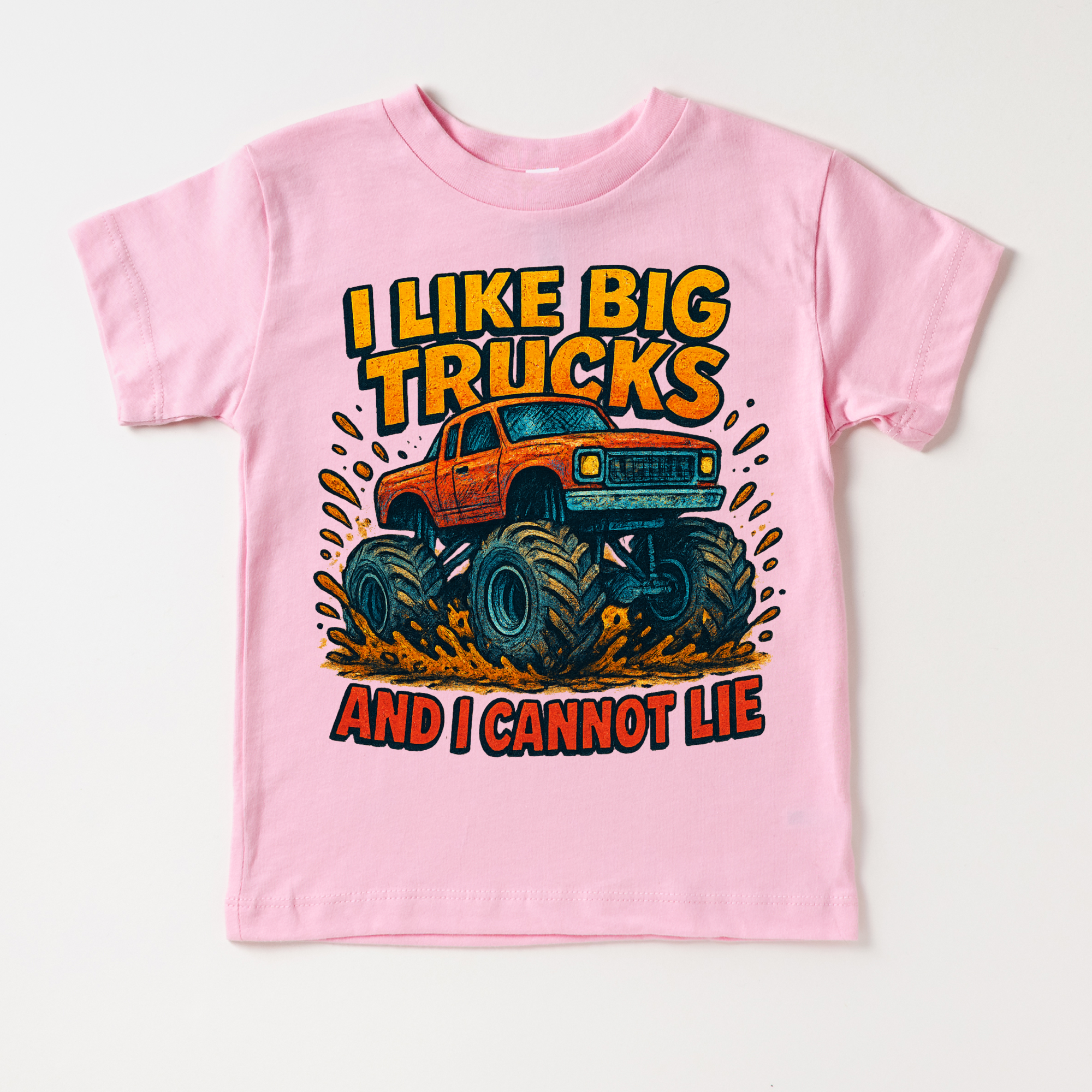I Like Big Trucks And I Cannot Lie Shirt - Monster Truck Tee
