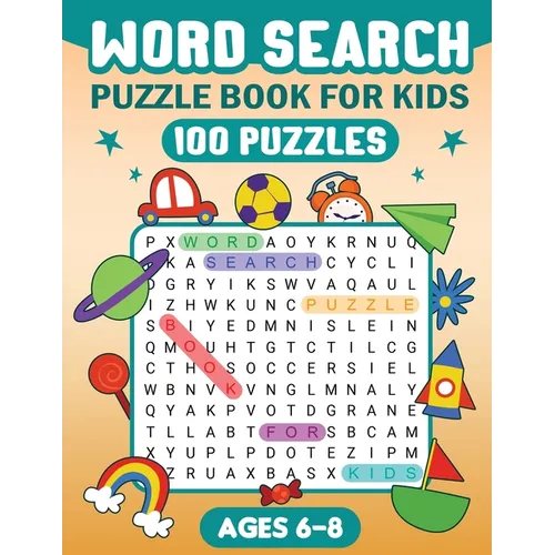 Word Search Puzzle Book for Kids - Paperback