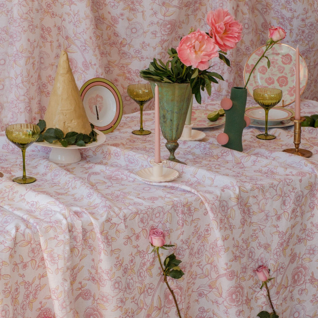 100% Premium Linen - Alma Hortus Tablecloth