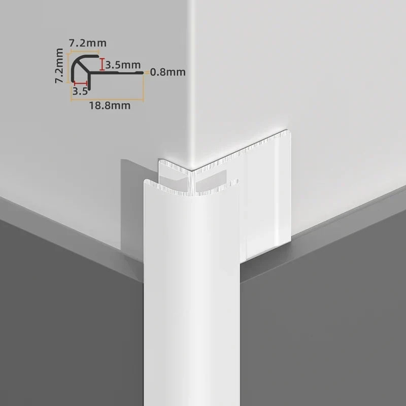 Aluminum Wall Panel Trim Outside Corner: Durable Metal Edge Strips for Stylish Wall Panels