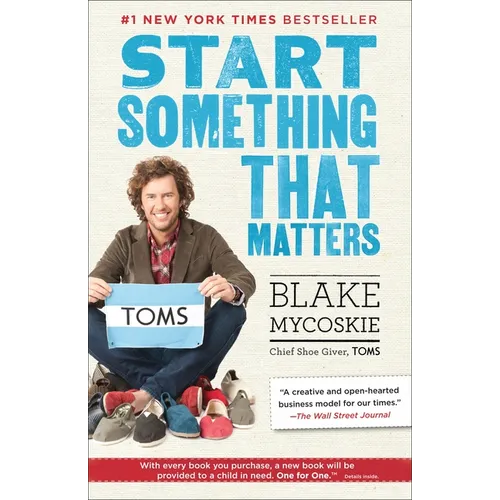 Start Something That Matters - Paperback