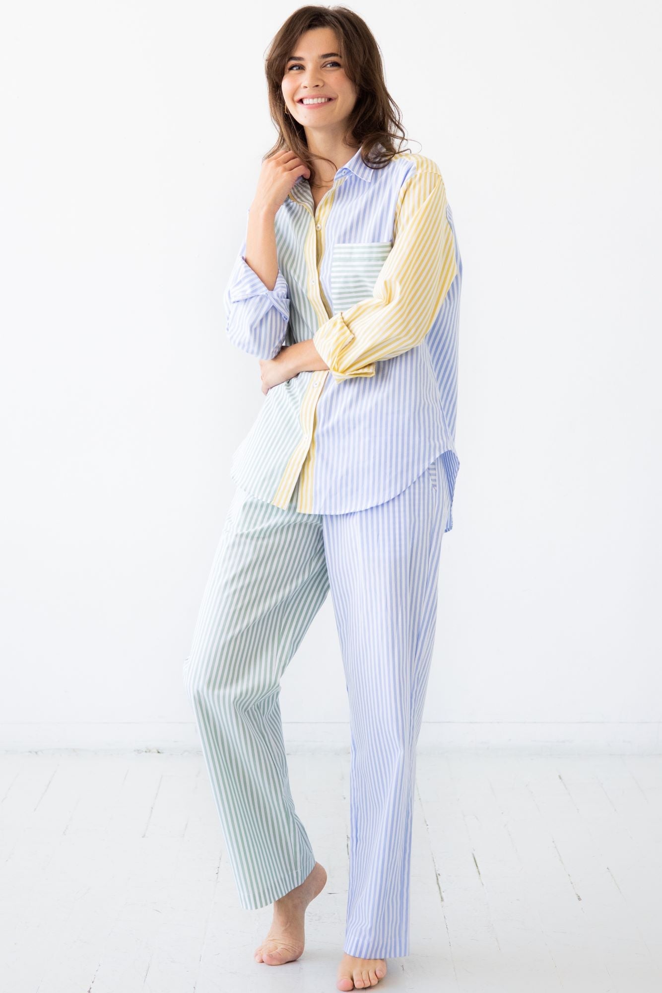 Amalfi Stripes Resort Full Length Set