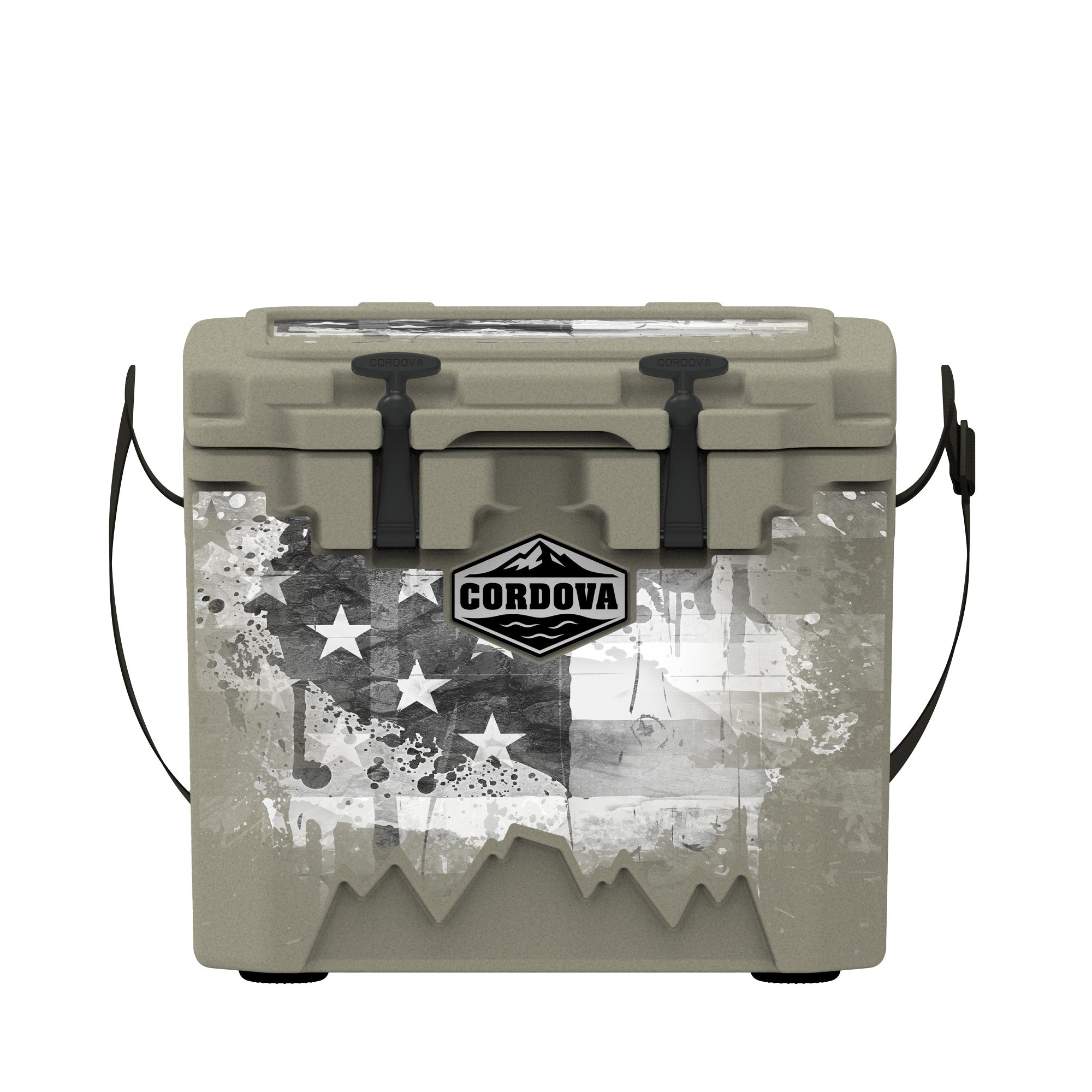 American Flag Hard Cooler