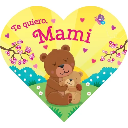 Heart-Shaped BB - I Love Mommy (Spanish - Board Book