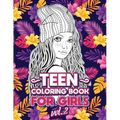 Teen Coloring Books for Girls: Fun activity book for Older Girls ages 12-14, Teenagers; Detailed Design, Zendoodle, Creative Arts, Relaxing ad Stress - Paperback