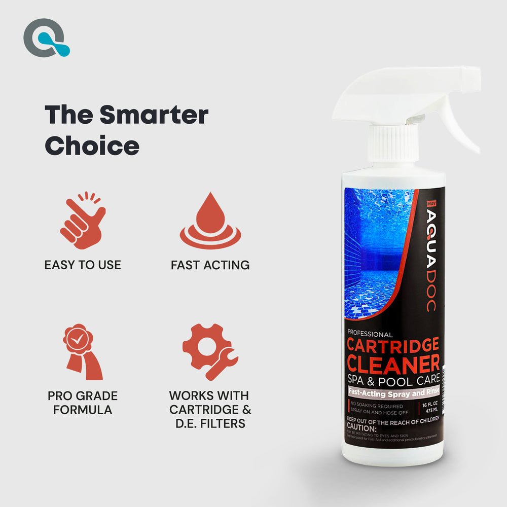 AquaDoc Pool & Spa Cartridge Cleaner Spray – Pool Filter Cleaner