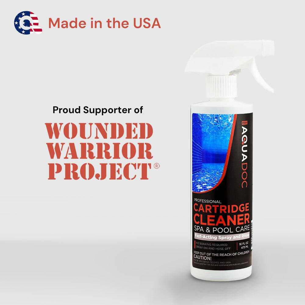 AquaDoc Pool & Spa Cartridge Cleaner Spray – Pool Filter Cleaner