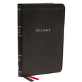 NKJV, Thinline Bible, Compact, Imitation Leather, Black, Red Letter Edition - Imitation Leather