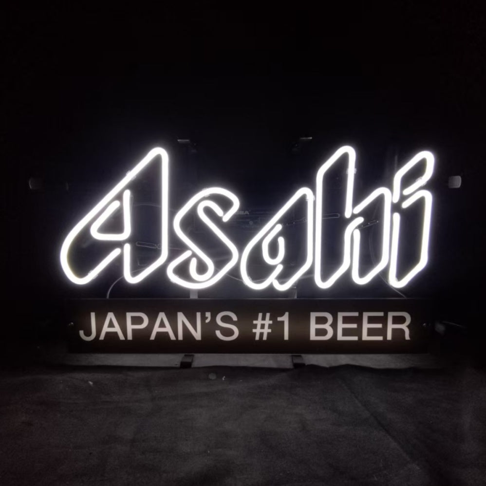 Japan's #1 Beer Asahi Real Neon Sign Light