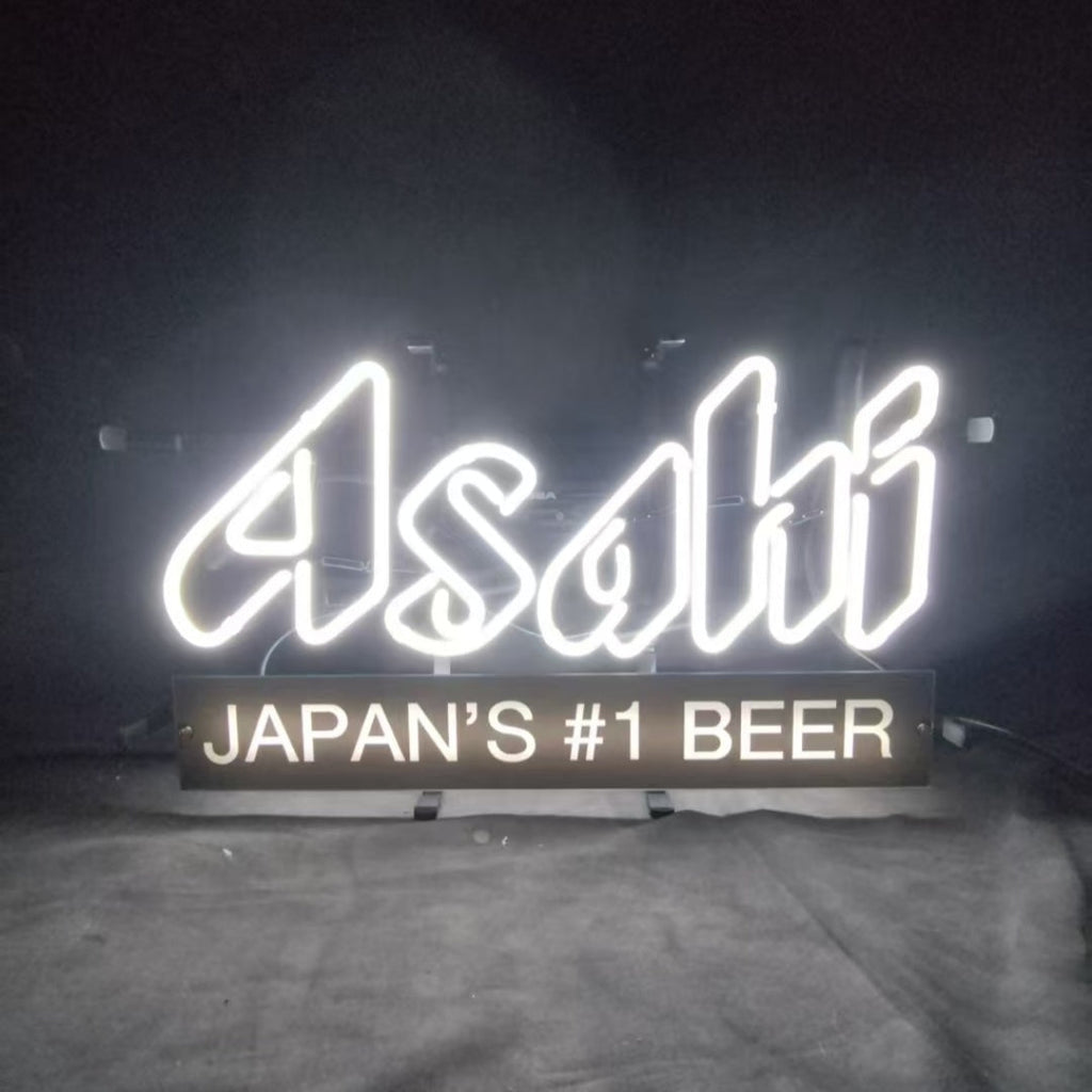 Japan's #1 Beer Asahi Real Neon Sign Light