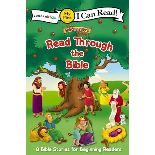 The Beginner's Bible Read Through the Bible: 8 Bible Stories for Beginning Readers - Hardcover