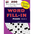 WORD FILL-IN Puzzle Book 2 - Paperback