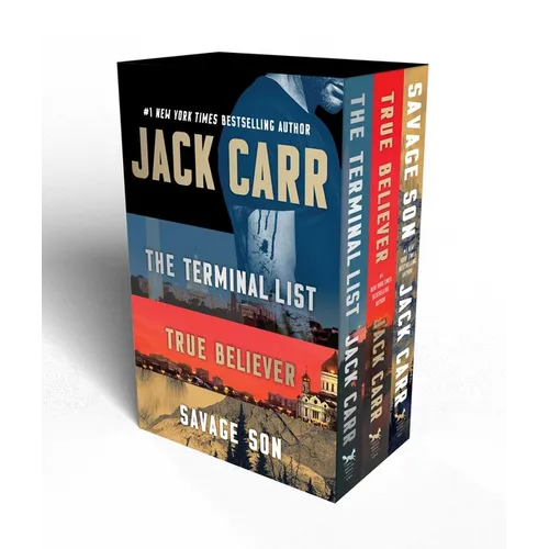 Jack Carr Terminal List Boxed Set: The Terminal List, True Believer, Savage Son - Paperback