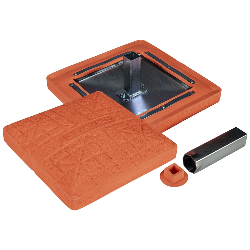 CHAMPRO BASEBALL ORANGE SAFETY BASE