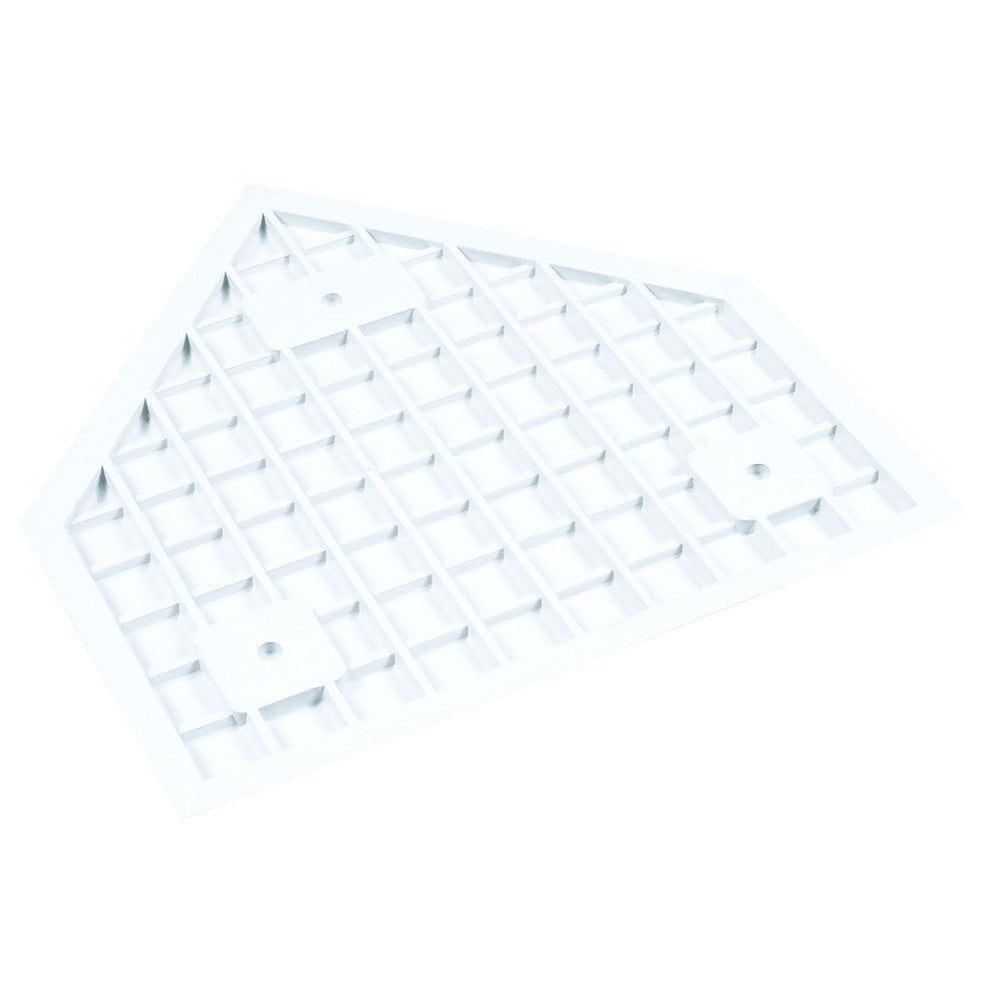 CHAMPRO BASEBALL WHITE HOME PLATE WITHOUT SPIKES