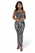 Maxi Jungle Print Dress