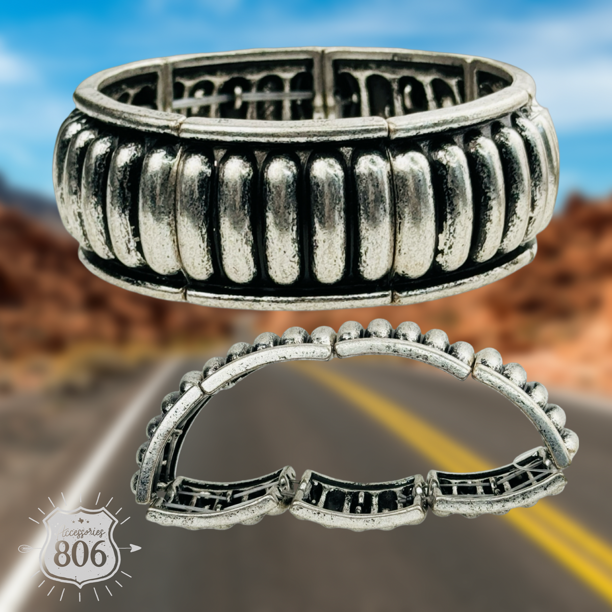 Western bangle bracelet