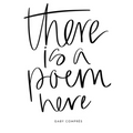 there is a poem here - Paperback
