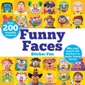 Funny Faces Sticker Fun: Mix and Match the Stickers to Make Funny Faces - Paperback