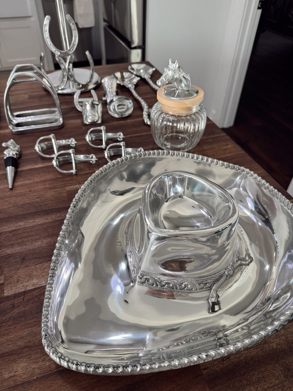 The Cowboy Hat Chip & Dip Platter PREORDER