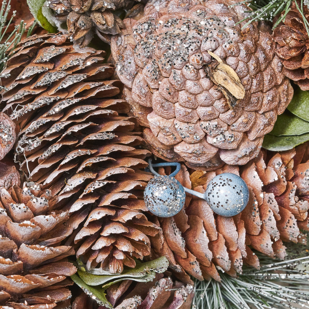 18.5'' PINE CONE WREATH