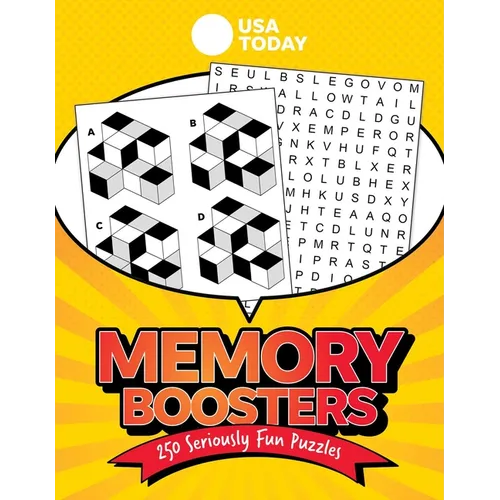 USA Today Memory Boosters: 250 Seriously Fun Puzzles - Paperback