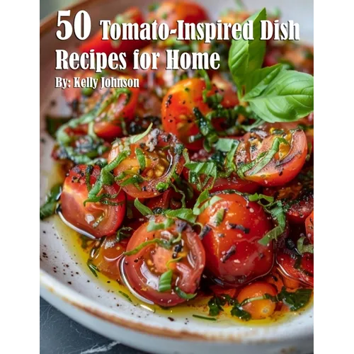 50 Tomato-Inspired Dish Recipes for Home - Paperback